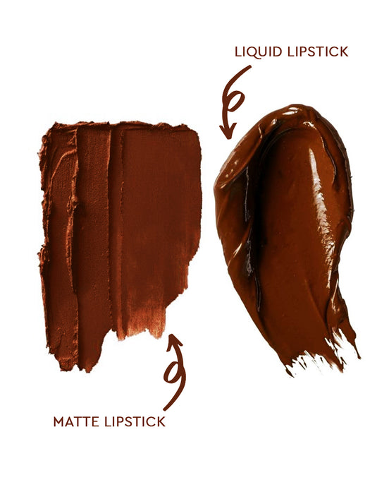 CHESTNUT BROWN LIPSTICK SET | ELVIRA (1773338656829)