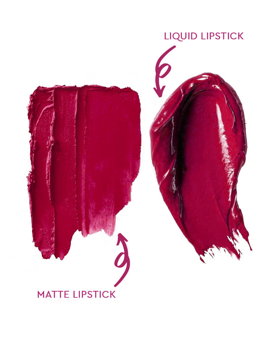 FUCHSIA PINK LIPSTICK SET | SHARMEEN (1395507822653)